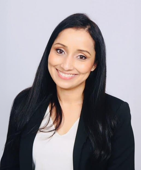 Portrait of Dr Oza-Chughtai 